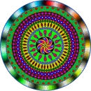 Стикер Mandala Art