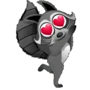 Стикер Mapache