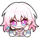 Стикер March 7th - Honkai: Star Rail