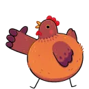 Стикер Маргаритка Без Текста