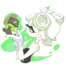 Стикер Squid sisters