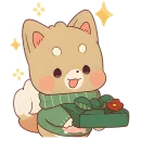 Стикер Зимние Маро и Коро