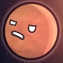 Стикер Марс|・ω・)♪♫*•♪