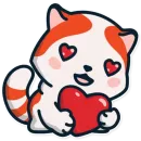 Стикер Marsey the Cat