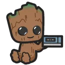 Стикер Marvel and DC