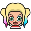 Стикер Marvel and DC