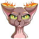 Стикер Маша Сфинкс