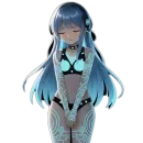 Стикер Reborn тян