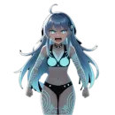 Стикер Reborn тян