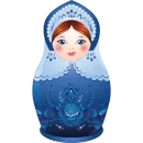 Стикер Matryoshka Dolls