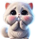 Стикер Милый котик