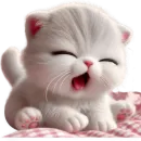 Стикер Милый котик