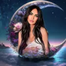 Стикер Megan Fox Фэнтези.