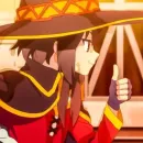 Стикер Megumin