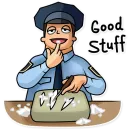 Стикер Meme Police