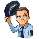 Стикер Meme Police