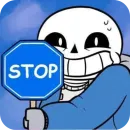 Стикер Мемный Санс