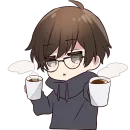 Стикер Менхера кун