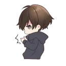Стикер Menhera-kun