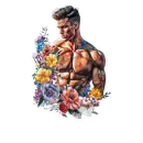 Стикер men 8 марта