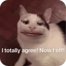 Стикер Meow Peow