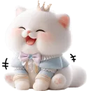 Стикер Мяу принцы