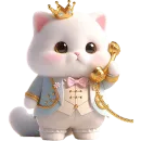 Стикер Мяу принцы