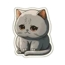 Стикер Meowji