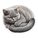 Стикер Meowji