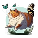 Стикер Meowji