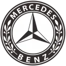 Стикер Mercedes Benz