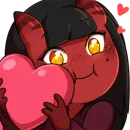 Стикер Meru the succubus