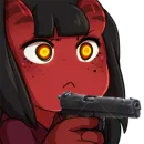 Стикер Meru the succubus