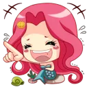 Стикер Mervenus : Sweet Mermaid Of The Sea