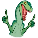 Стикер Dinosaurs