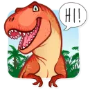 Стикер Dinosaurs