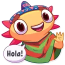 Стикер Mexican Axolotl