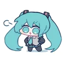 Стикер Hatsune Miku