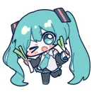 Стикер Hatsune Miku