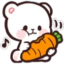 Стикер Milk and Mocha