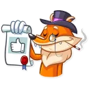 Стикер Millionaire Fox