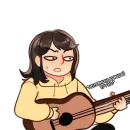 Стикер Миму