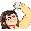 Стикер Миму