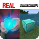 Стикер Minecraft Real Life