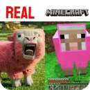 Стикер Minecraft Real Life
