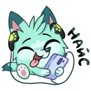 Стикер Минт вк