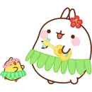 Стикер molang