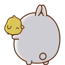 Стикер molang