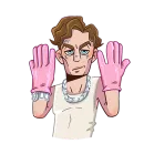 Стикер MONEYKEN AND INSTASAMKA БЕЗ ТЕКСТА