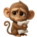 Стикер Обезьянка